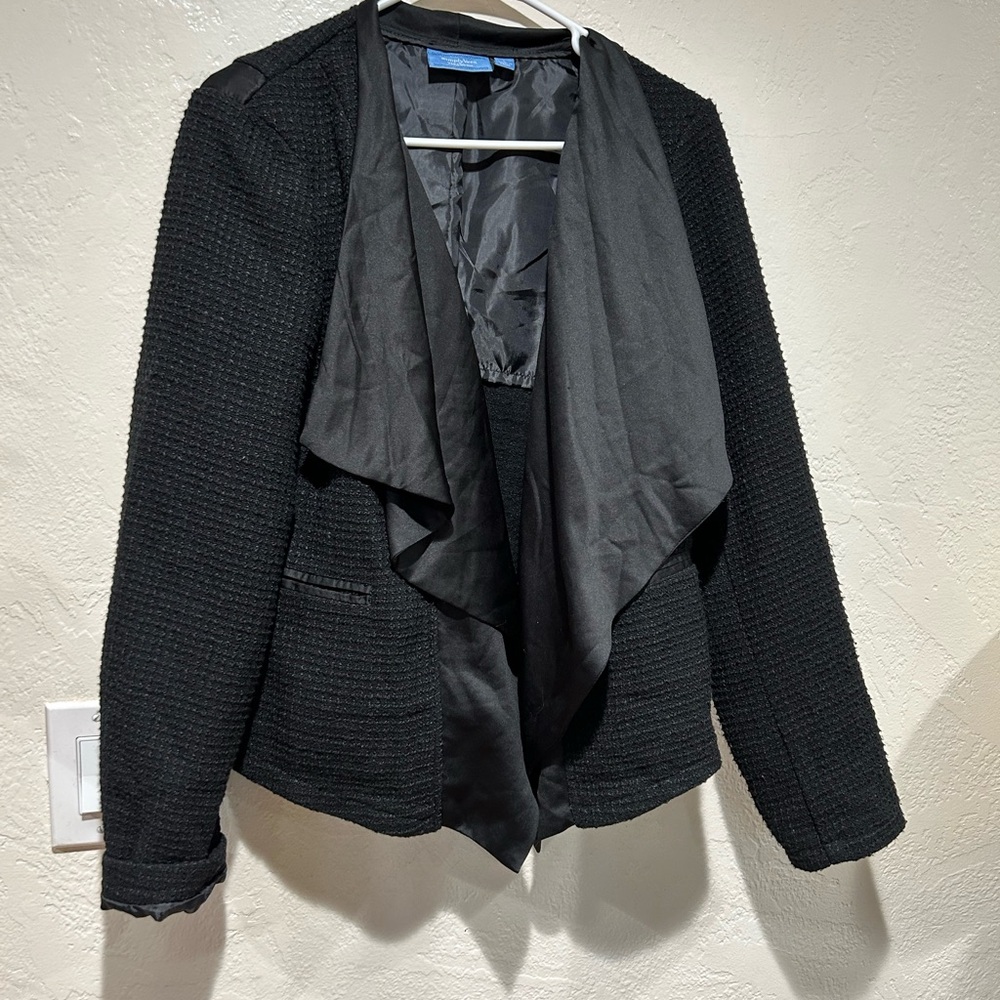 Simply Vera wang black blazer‎ size large